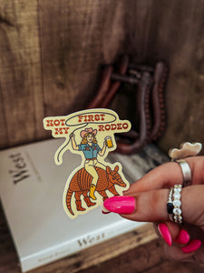 Retro Western Art Stickers