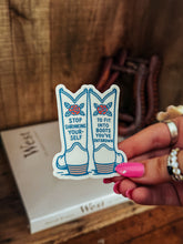 Load image into Gallery viewer, Retro Western Art Stickers
