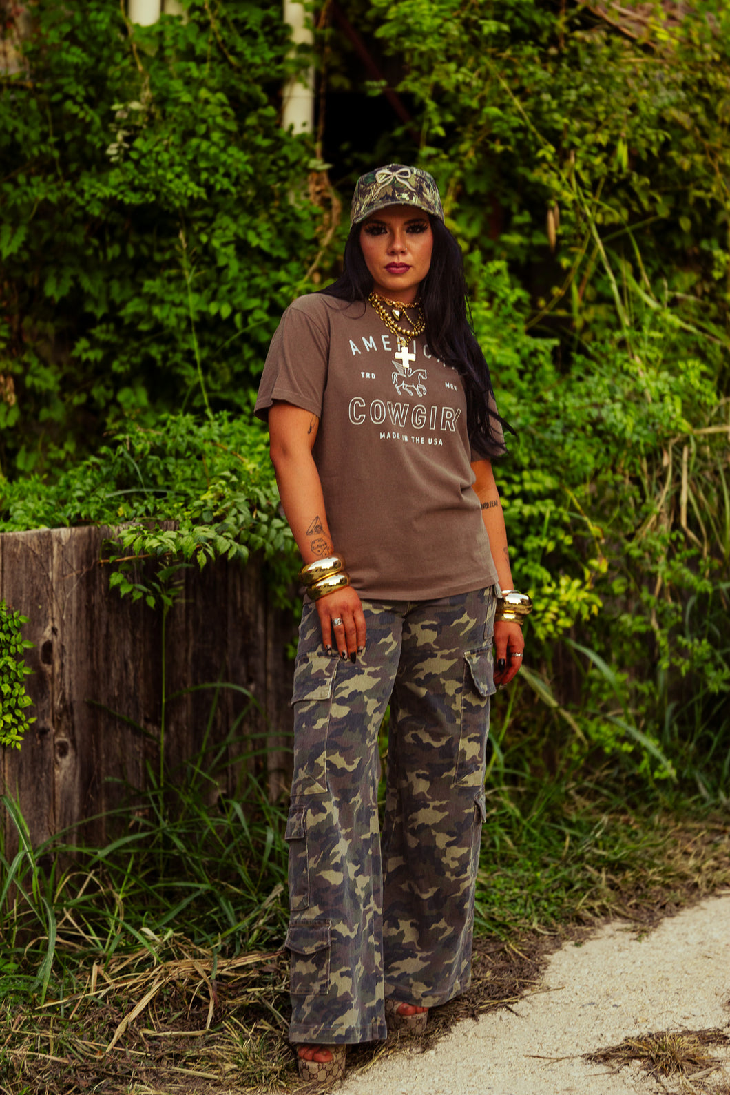 The American Cowgirl Tee