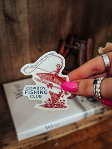 Retro Western Art Stickers