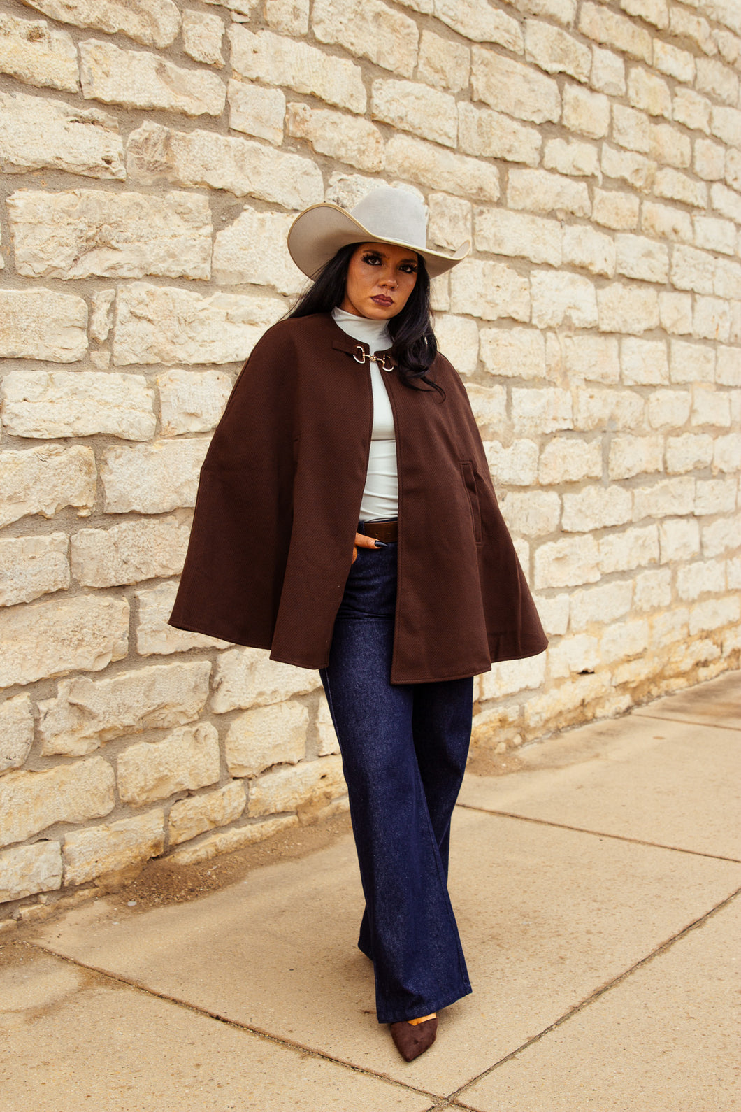 The Vaquera Cape Coat