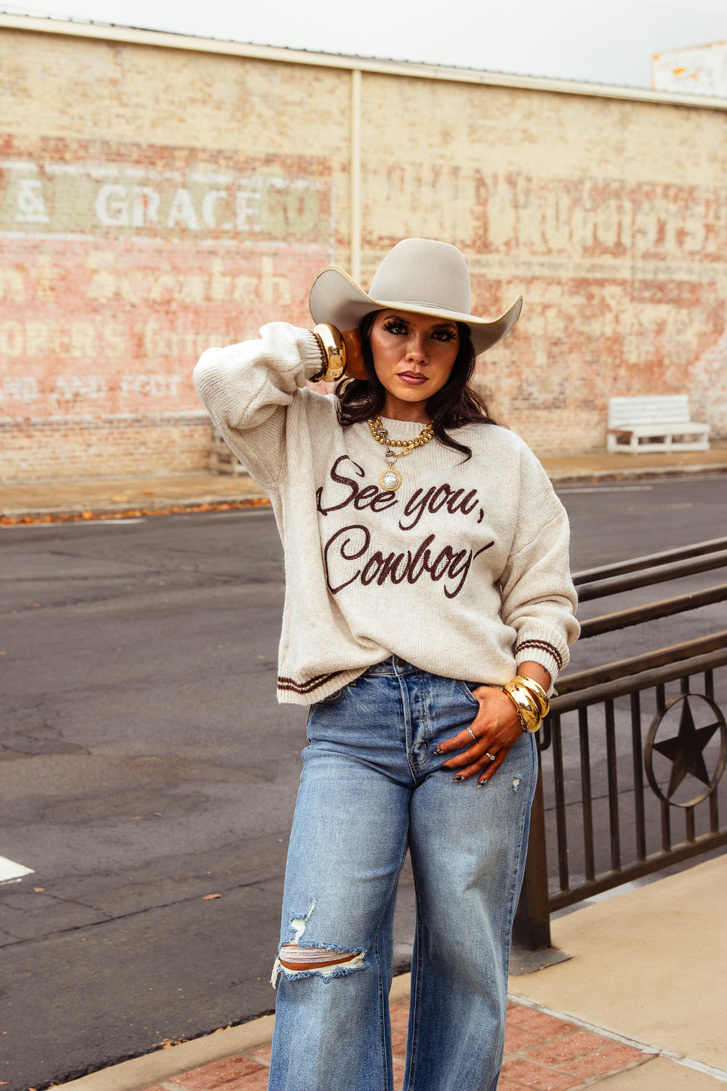The See You Cowboy Sweater