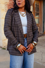 Load image into Gallery viewer, The Luxe Blazer in Charcoal
