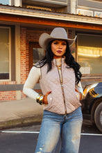 Load image into Gallery viewer, The Vaquera Vest in Taupe
