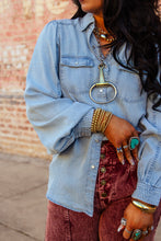 Load image into Gallery viewer, The Desperado Denim Top
