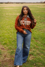 Load image into Gallery viewer, The Howdy Horseshoe Sweater
