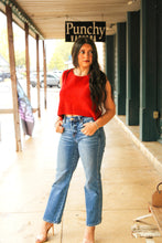 Load image into Gallery viewer, The Beisel Tie Sweater in Red
