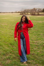 Load image into Gallery viewer, The Bellini Sweater Tunic in Red
