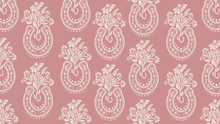 Load image into Gallery viewer, Western Floral Horseshoe Silk Twilly
