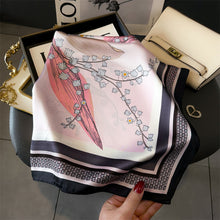 Load image into Gallery viewer, Pink Flower Wild Rag
