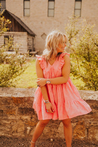 The Myha Dress in Pink