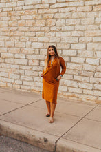Load image into Gallery viewer, The Jetson Dress in Rust
