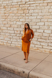 The Jetson Dress in Rust