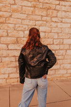 Load image into Gallery viewer, The Carley Leather Jacket in Black
