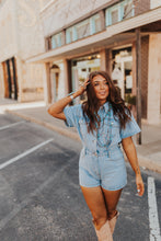 Load image into Gallery viewer, The Traci Denim Romper
