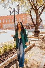 Load image into Gallery viewer, The Kato Blazer in Hunter Green

