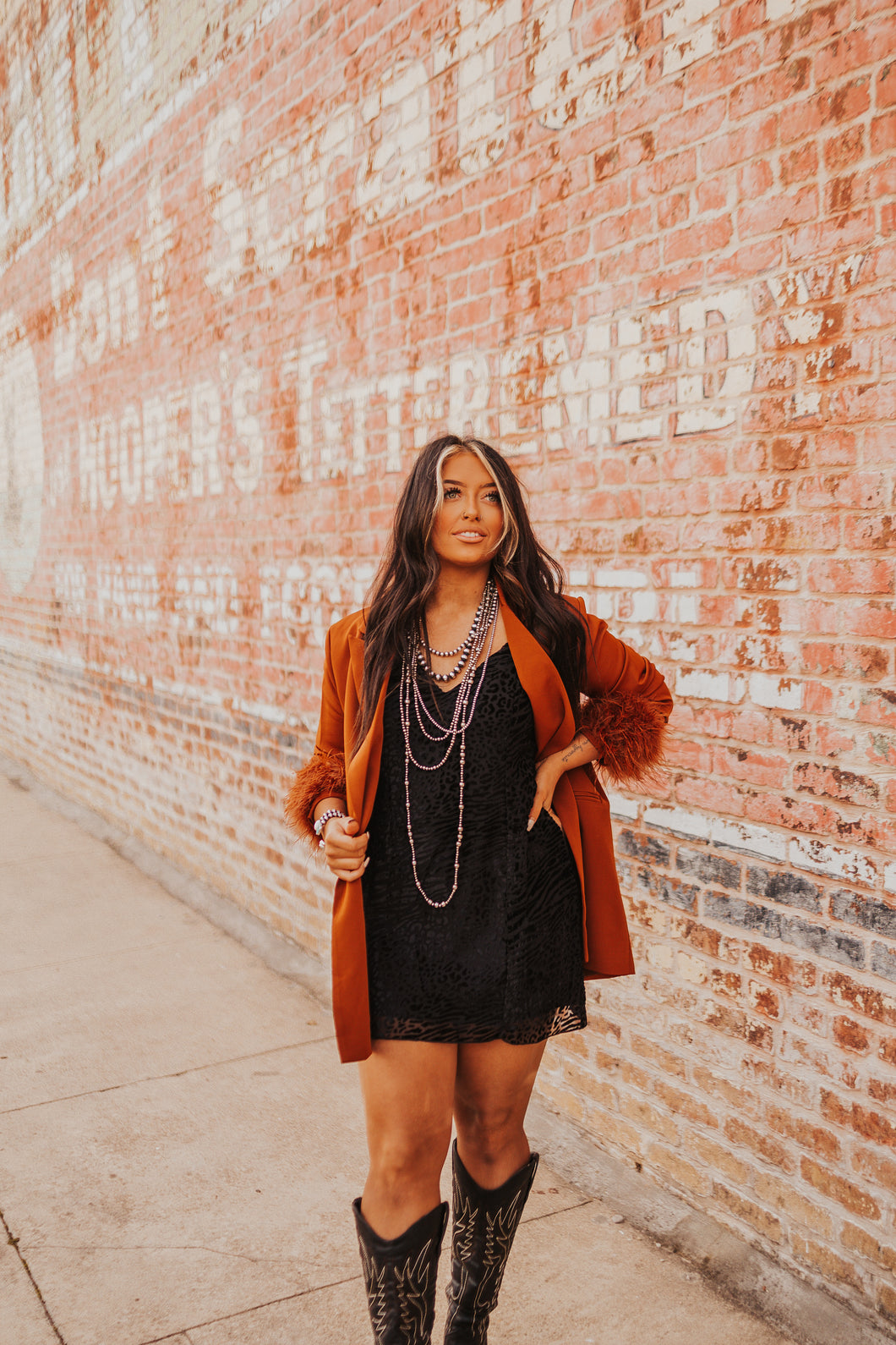 The Julian Dress in Black