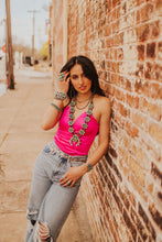 Load image into Gallery viewer, The Arden Bodysuit in Fuchsia
