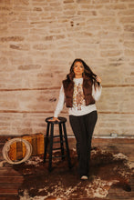 Load image into Gallery viewer, The Luna Puffer Vest in Coffee
