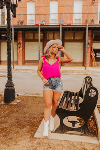 The Astrid Tank in Magenta