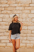 Load image into Gallery viewer, The Mia Top in Black
