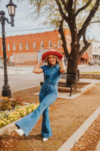 The Brandt Denim Jumpsuit