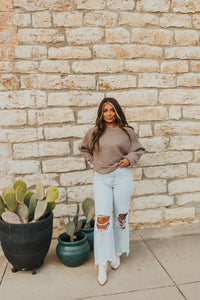 The Eve Sweater in Mocha