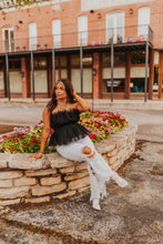 Load image into Gallery viewer, The Tatum Top in Black
