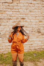 Load image into Gallery viewer, The Pecos Satin Romper
