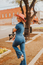 Load image into Gallery viewer, The Brandt Denim Jumpsuit

