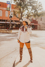 Load image into Gallery viewer, The Retro Cowboy Shacket in Cream
