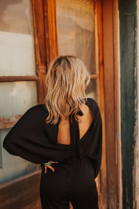The Percy Jumpsuit in Black