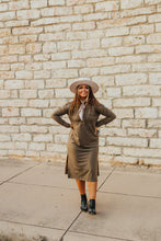 Load image into Gallery viewer, The Jetson Dress in Olive
