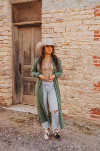 The Victoria Tunic in Sage