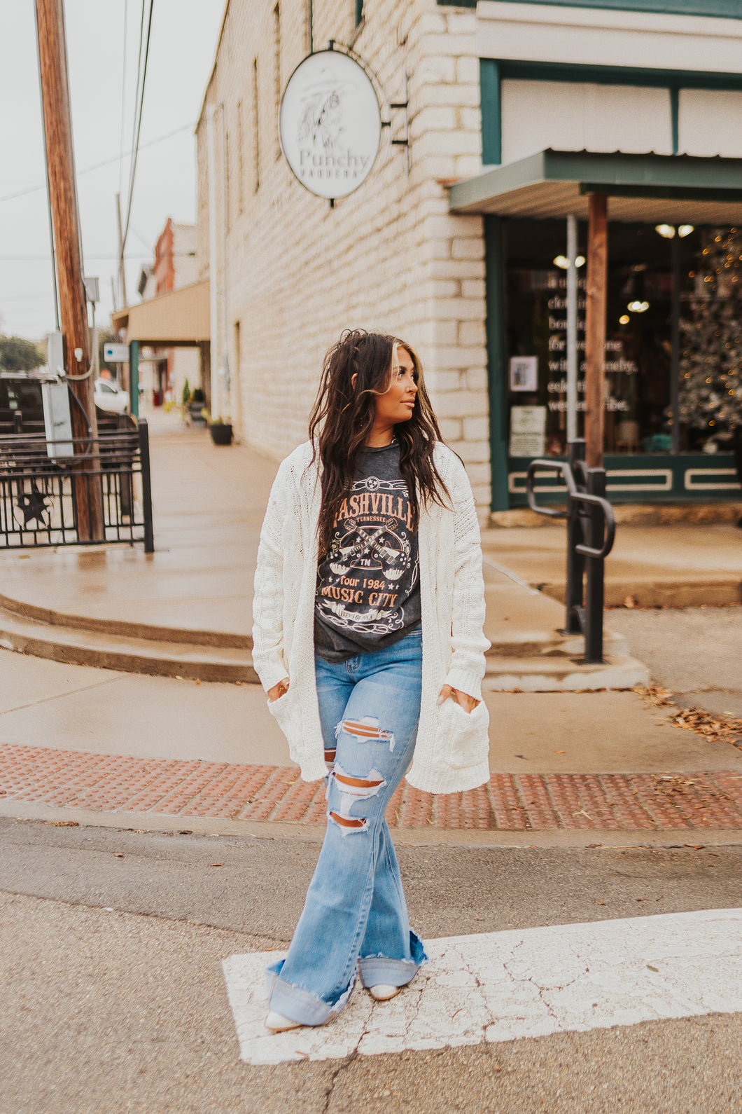 The Rylan Cardigan in Ivory
