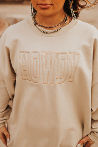 The Tan Howdy Pullover
