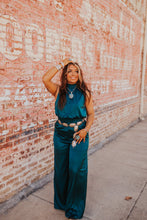 Load image into Gallery viewer, The Hick Jumpsuit in Teal
