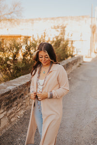 The Victoria Tunic in Taupe