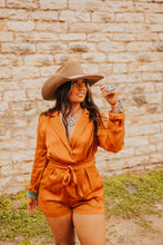 Load image into Gallery viewer, The Pecos Satin Romper
