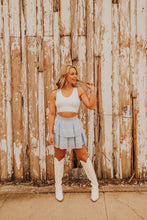 Load image into Gallery viewer, The Jess Skirt in Light Blue
