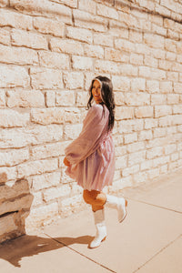 The Abigail Dress in Pink