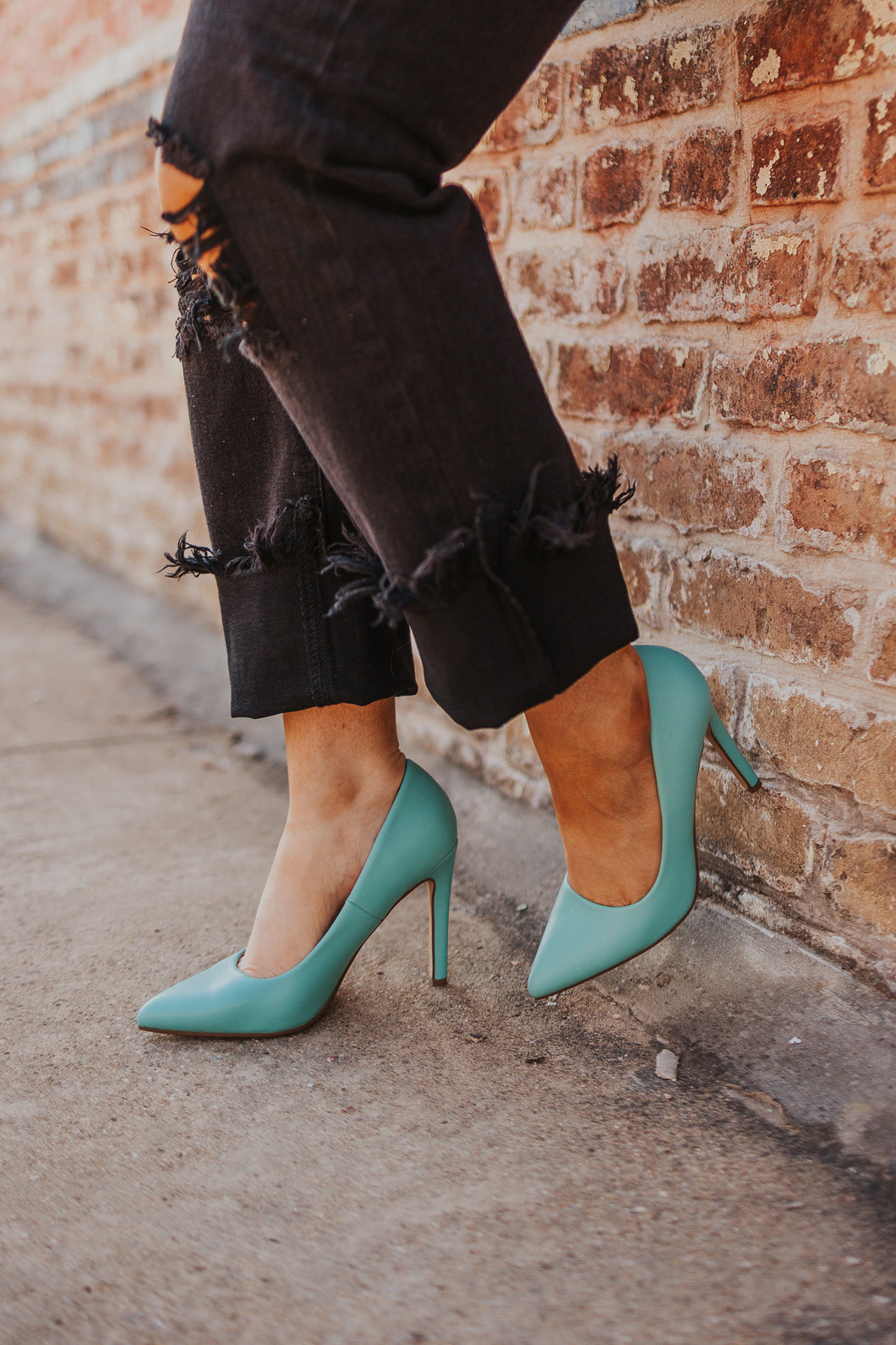 The Teal Pumps