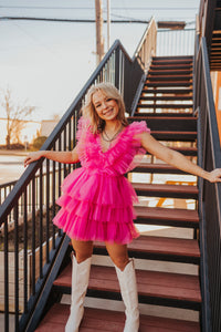 The Tenley Dress in Pink