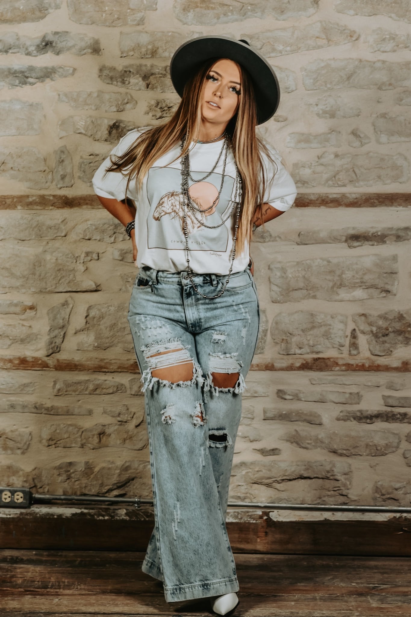 Punchy Vaquera Graphic Tees