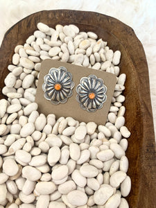 Spiny Oyster Concho Earrings