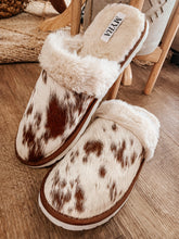 Load image into Gallery viewer, The Honey Cowhide Slippers
