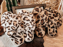 Load image into Gallery viewer, The Ivan Ivory Leopard Slippers
