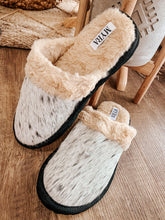 Load image into Gallery viewer, The Snug Cowhide Slippers
