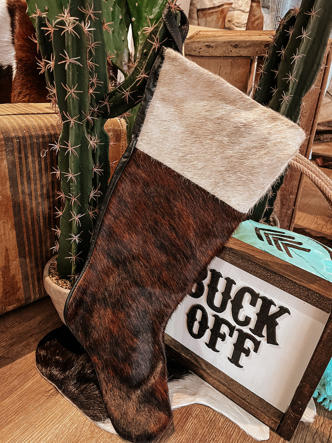 The Cowhide Stockings