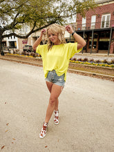 Load image into Gallery viewer, The Kameron Top in Lime Green
